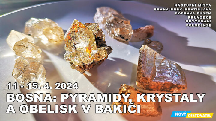 2024-04 Pyramidy a hledání krystalů a obelisk