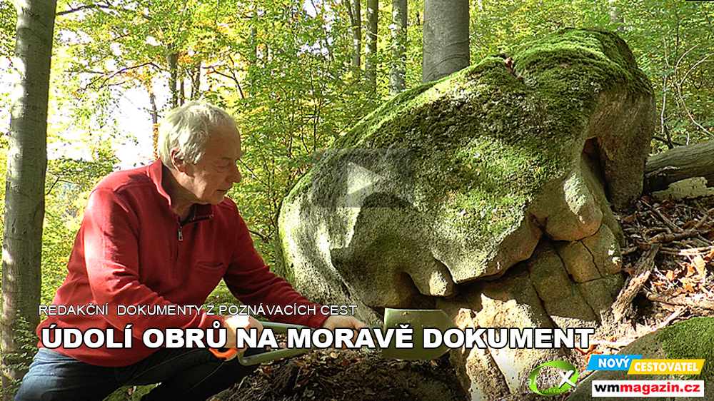 Zkamenělý obr na Moravě video